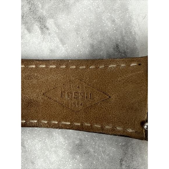 Fossil Womens Tailor ES3913 Multifunction Date Watch Brown Leather Quartz ES3913 main image 7